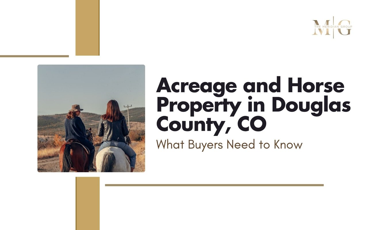 acreage homes Castle Rock CO, horse property Douglas County CO