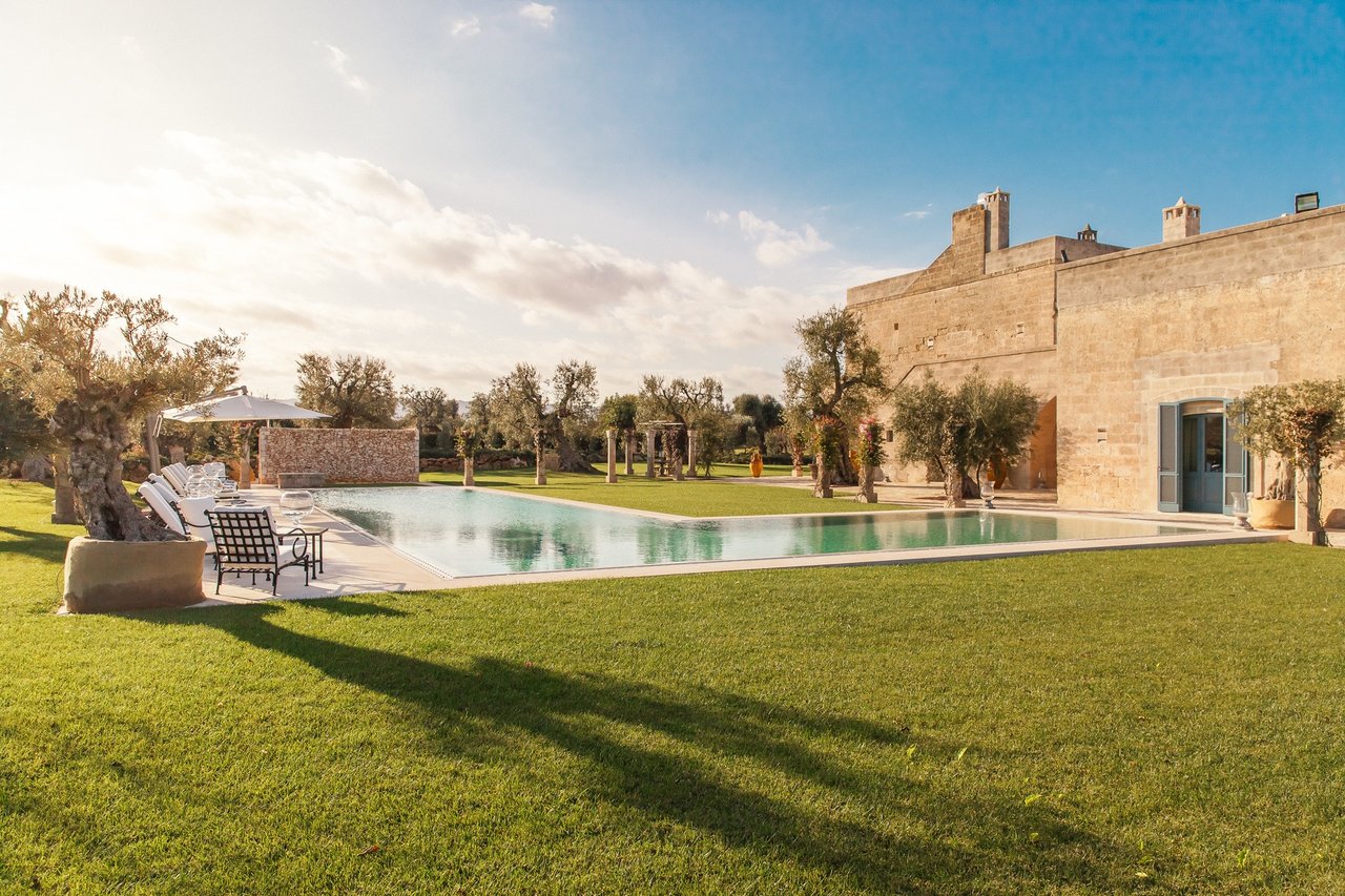Intimate Villa Surrounded by Olive Trees Near the Town of Fasano