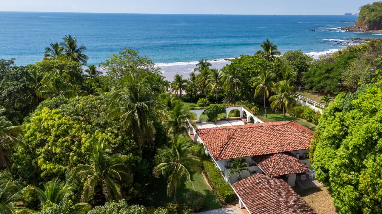 Villa Margarita | Legacy Hacienda-Style Beachfront Estate on Playa Flamingo