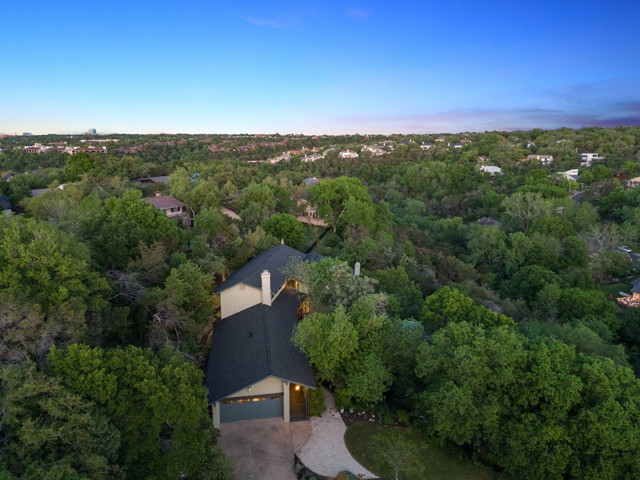 SOLD by Northwest Hills #1 Team: 7602 Rim Cove - Luxury Estate on Nearly an Acre