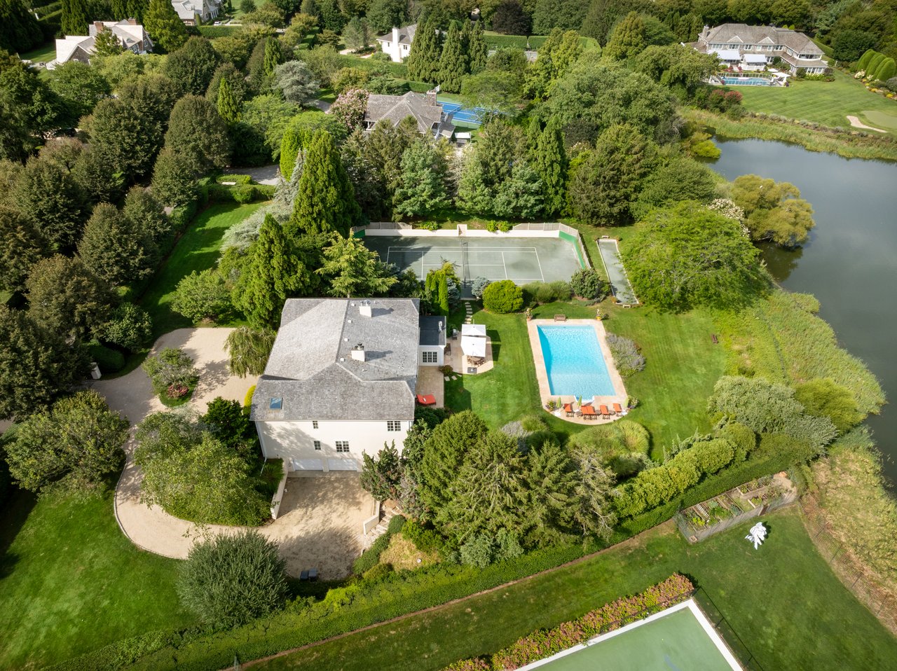Southampton Village Summer Rental with Tennis / Pool