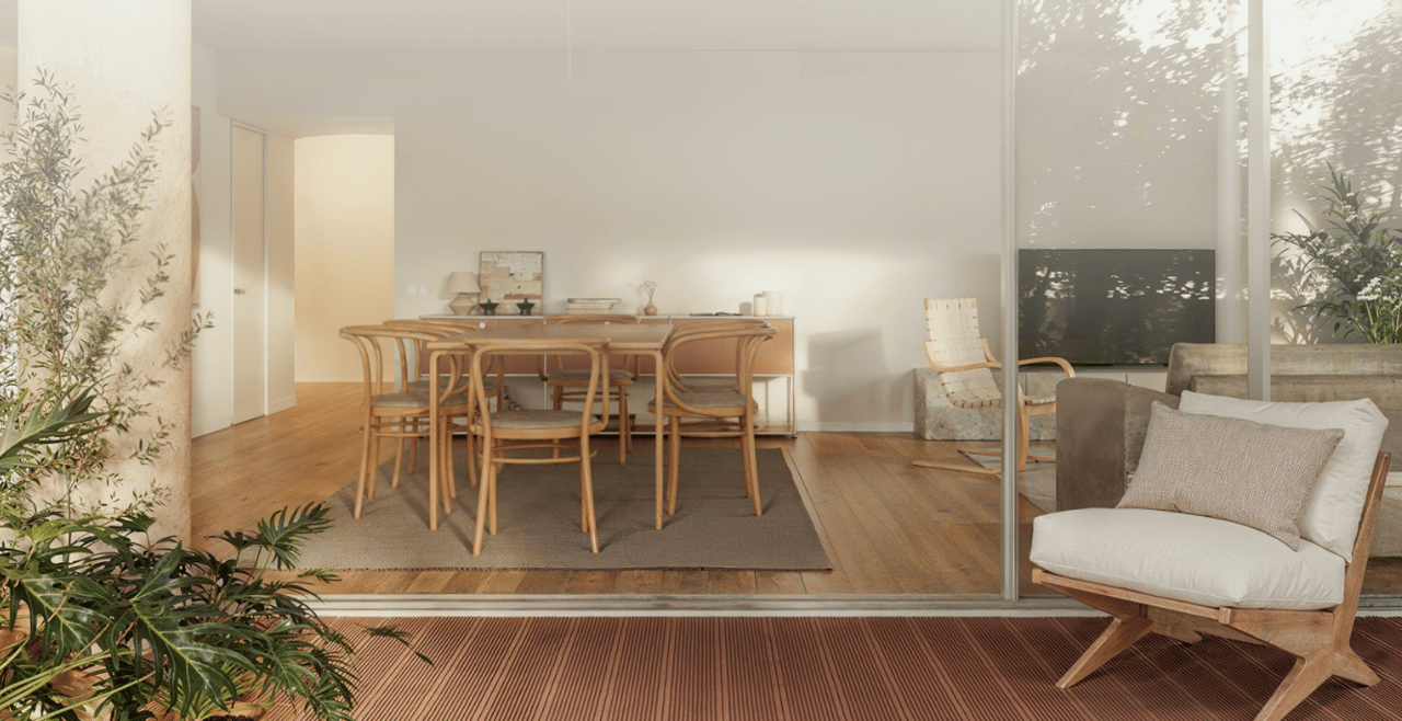 Modern 2-Bedroom Apartment with Large Balcony and Contemporary Design