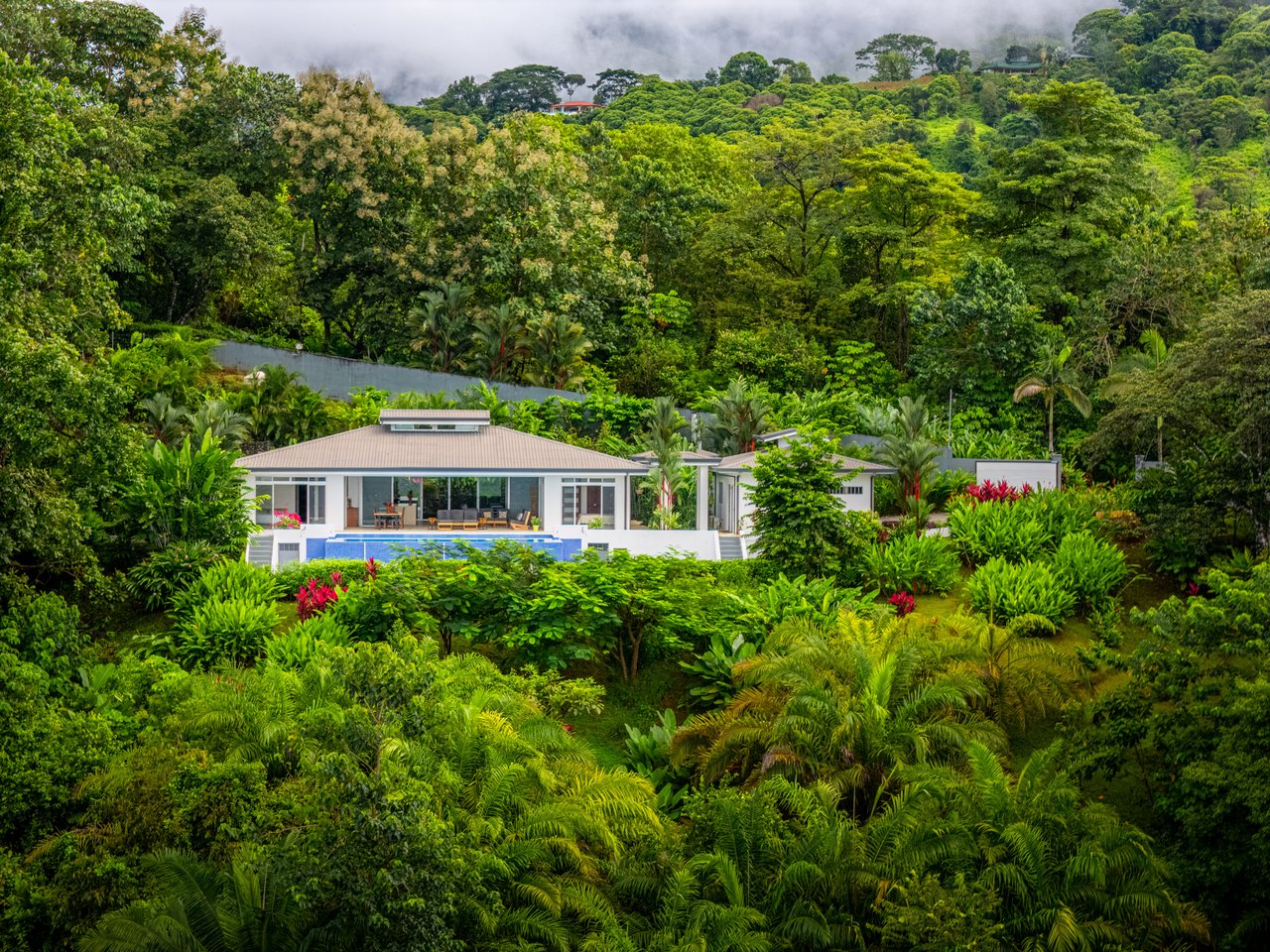 Casa Pacífica, Outstanding Ocean Views on over 3 Acres.  Room to build.