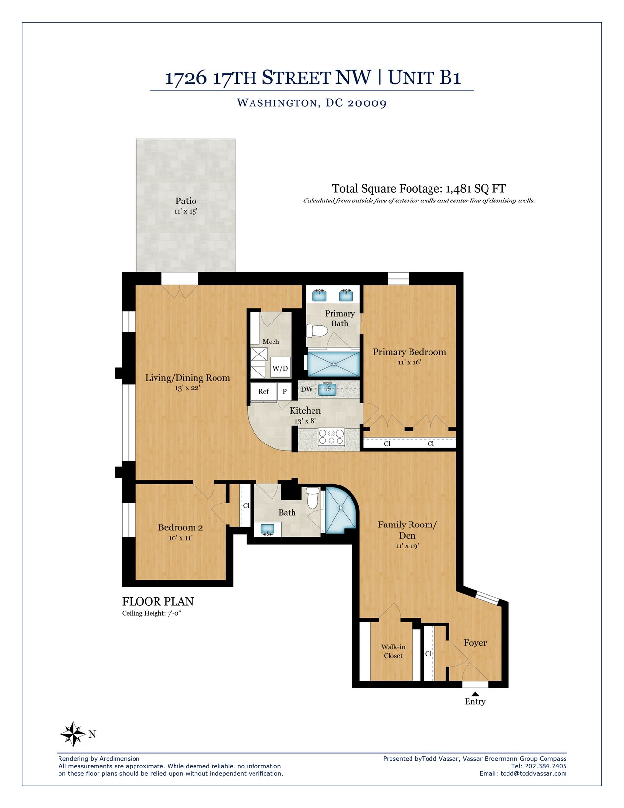 1726 17th St NW, Unit B1