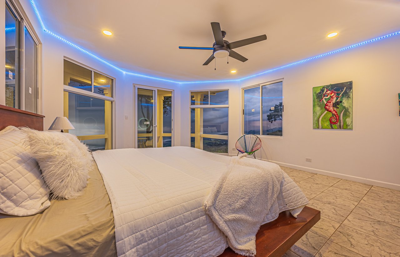 16 ACRES – 6 Bedroom Grand Estate With Guest House, 15 Minutes to Dominical, SPECTACULAR OCEAN VIEWS!!!