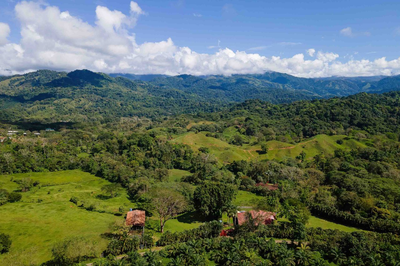 Nearly 50 Acres of Natural Beauty Amazing Mountain Views Luxury Nature Estate in Naranjito, Quepos