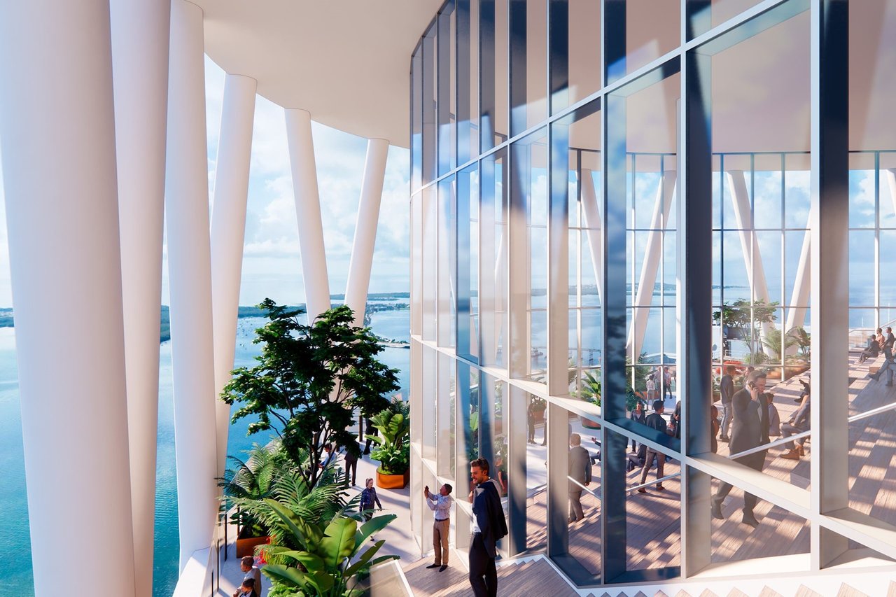 March 2025 | Photo: Demolition Underway at Brickell’s Santander Tower Site