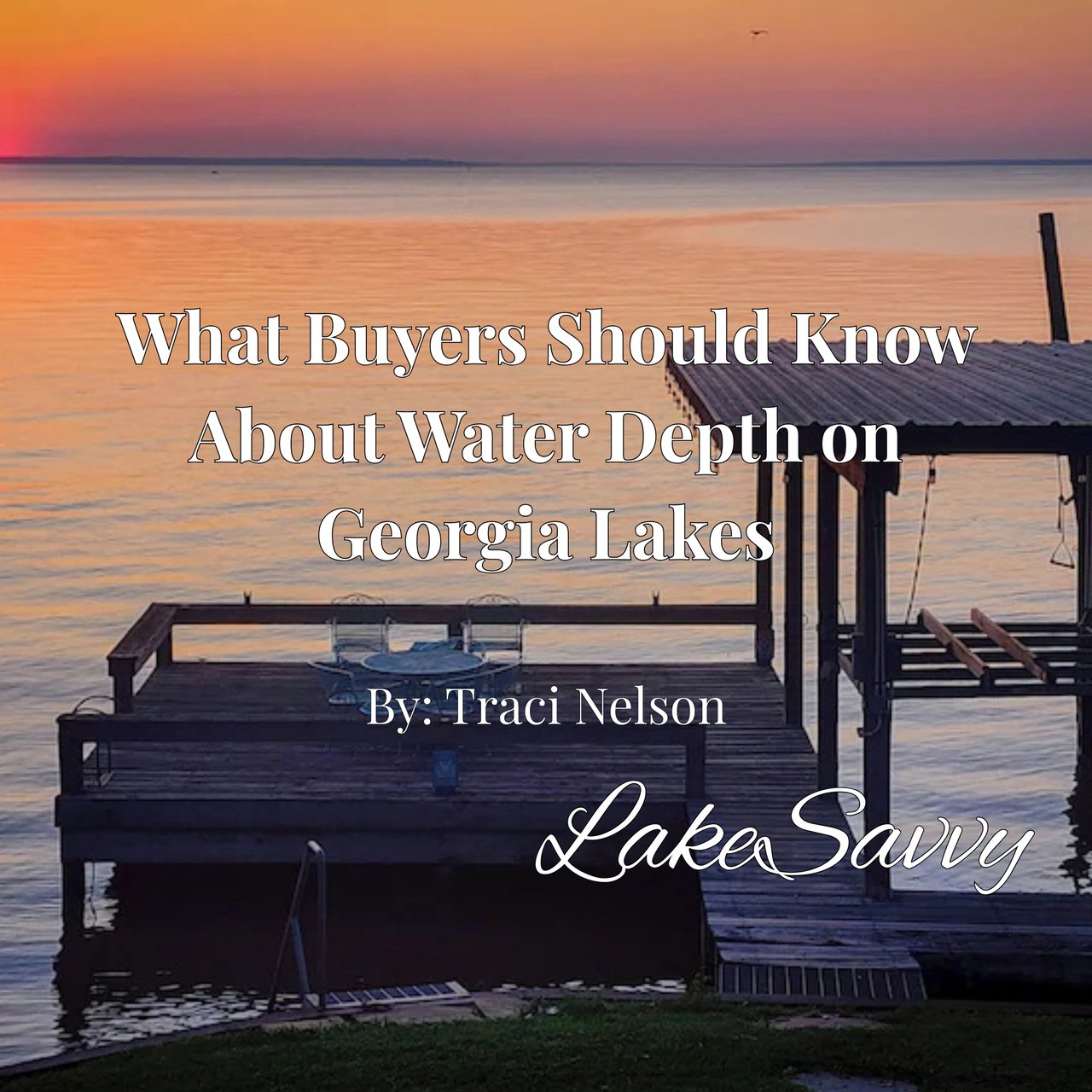 What Buyers Should Know About Water Depth on Georgia Lakes