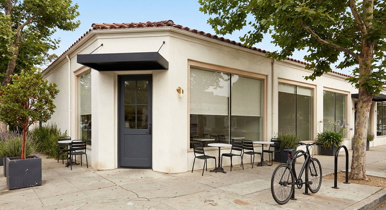 Everyday Life In Downtown Los Altos