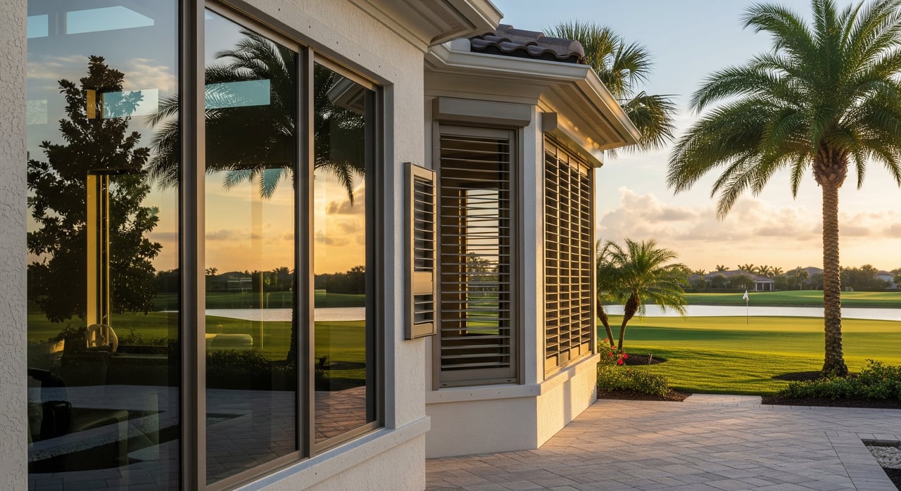 Impact Windows vs. Shutters for Fairway Lakes Homes