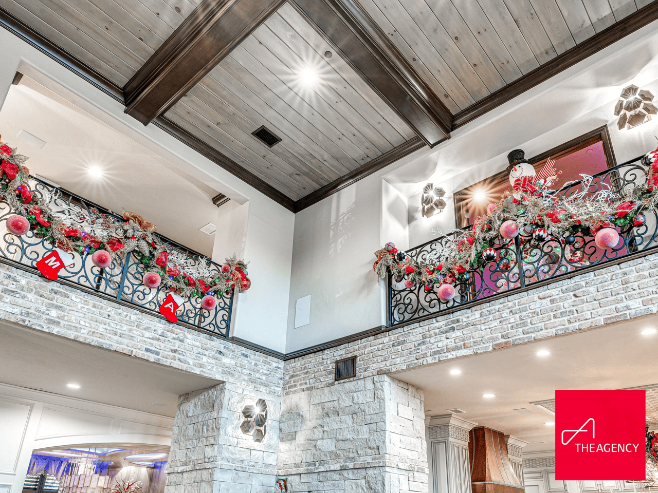 Sleighing the Season: A Christmas Luxury Home Photoshoot at OKC's Viral Estate - Wyatt Poindexter - The Agency