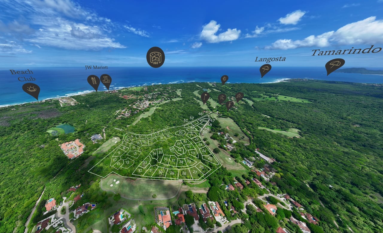 El Jaguar – Phase A: Sunset Estates | Where Coastal Serenity Meets Golf-Front Luxury at Hacienda Pinilla