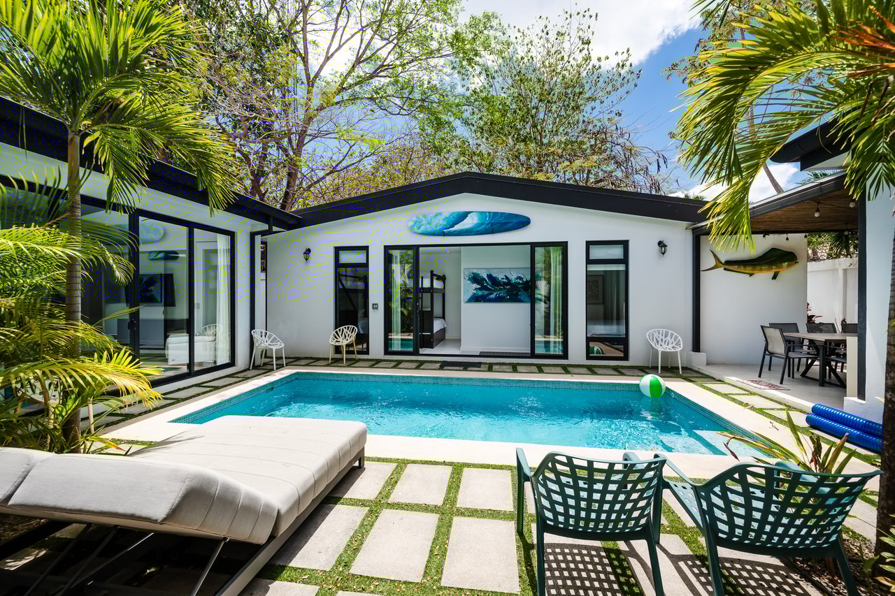 Casa Rio | Modern 5-Bedroom Home with Pool & Casita in Surfside Potrero