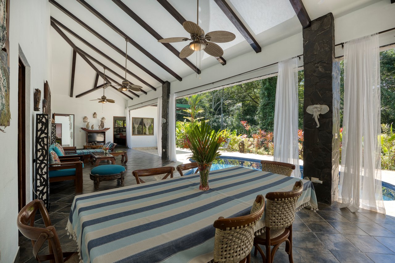 3 Bedroom Bali Style Home in Uvita
