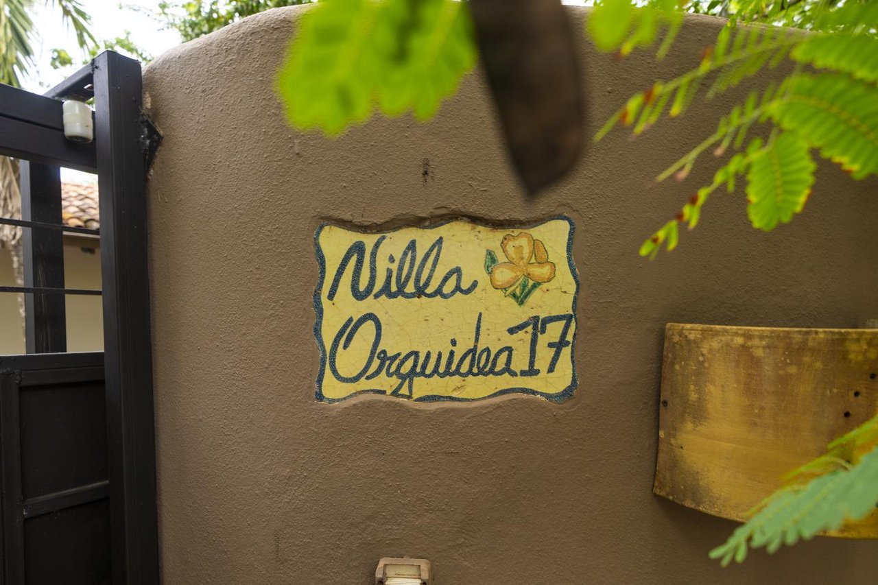 Villa Orquidea #17 | Charming 2-Bedroom Tropical Villa with Private Pool, Steps from Playa Langosta