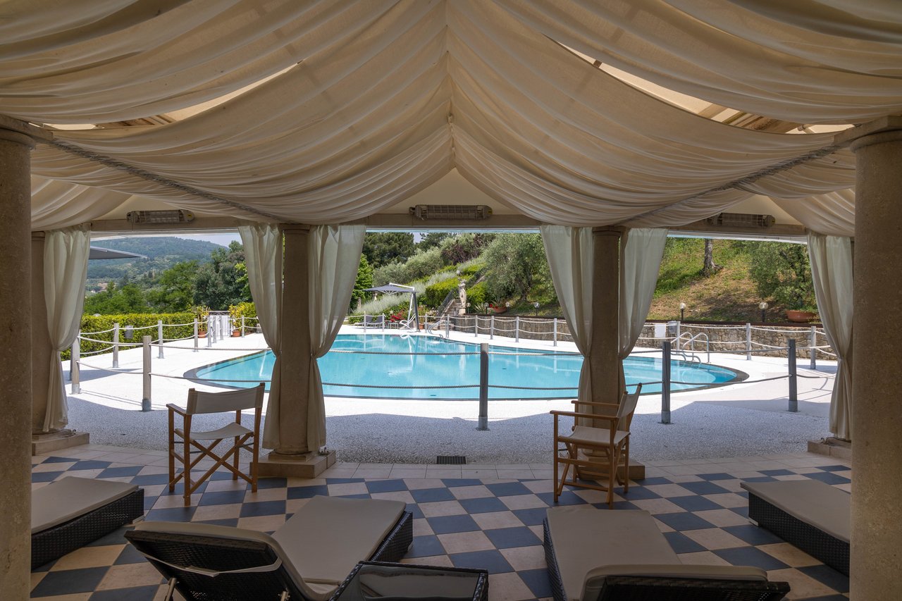 Map of Family Rental Retreat in Tuscany