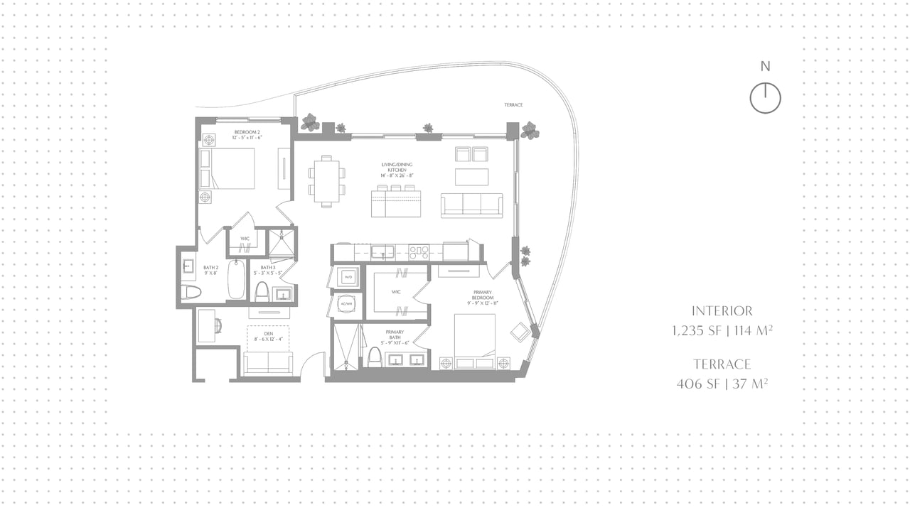 One Hollywood Residences | Two bedroom