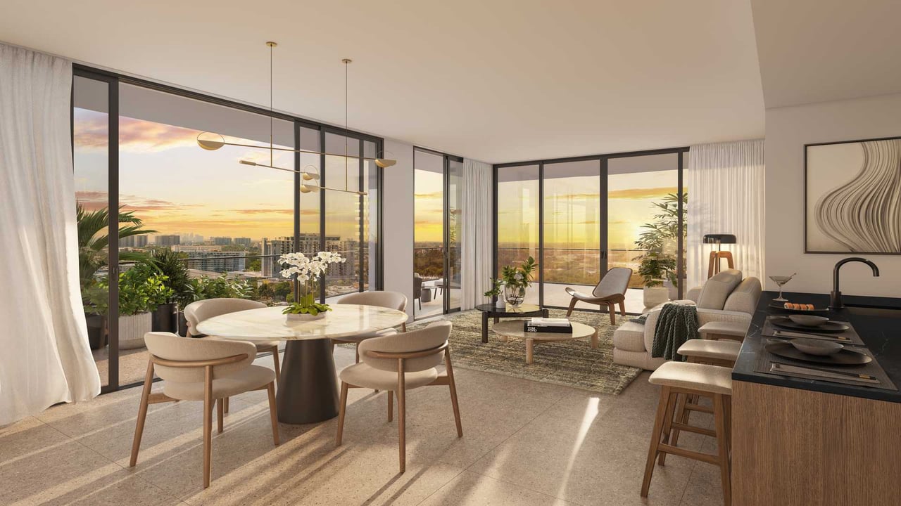 Nexo Residences living room 