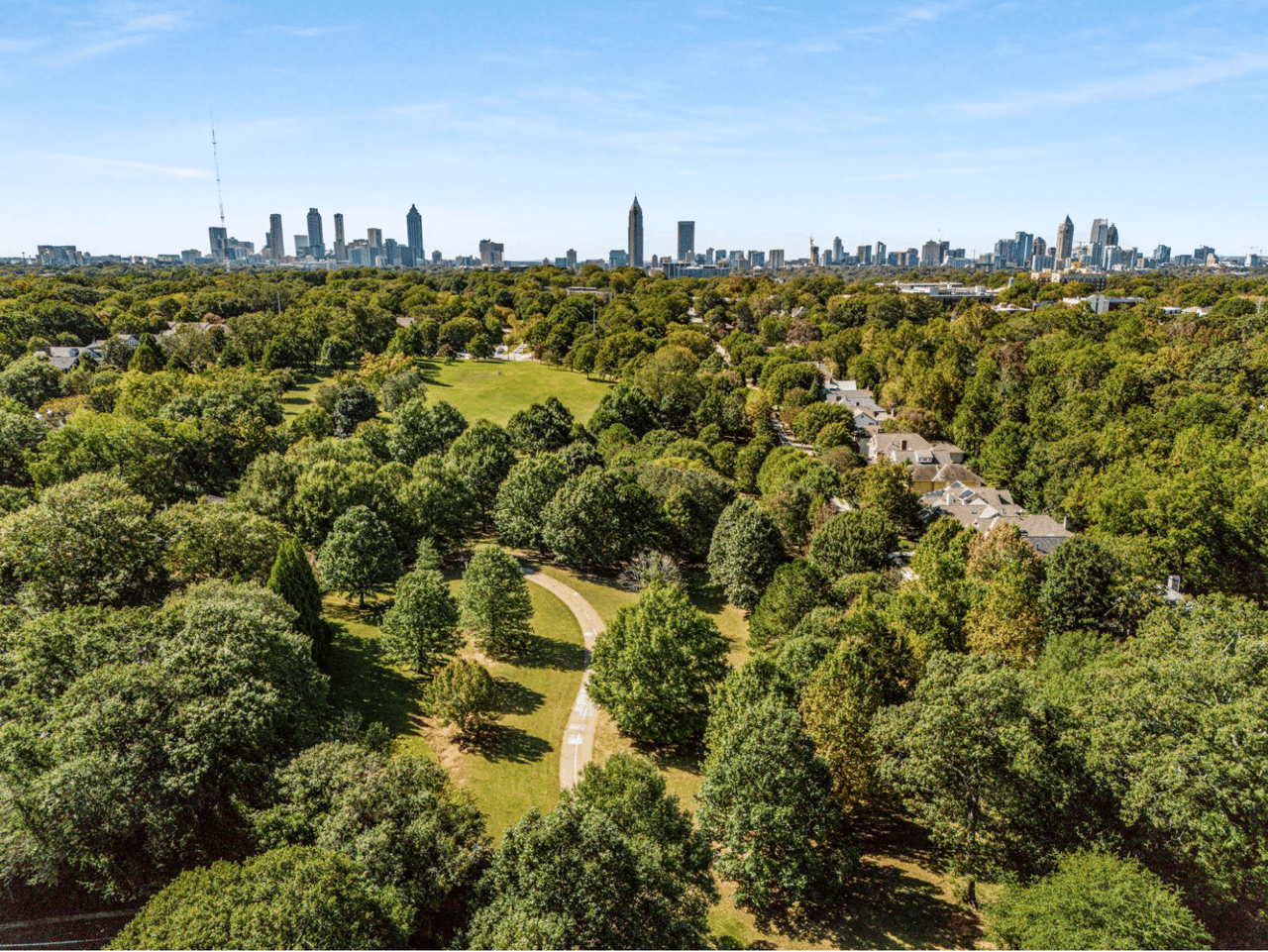 Piedmont Park near BeltLine and Monroe Drive
