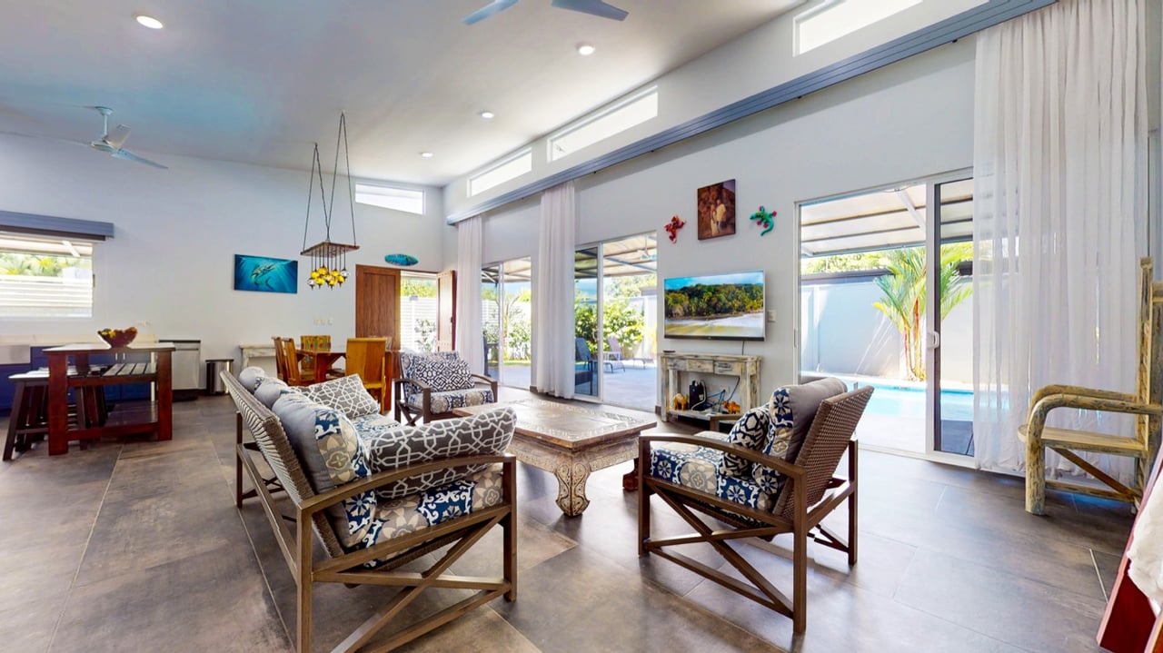 Immaculate 3-Bedroom Home with Pool Near Marino Ballena National Park
