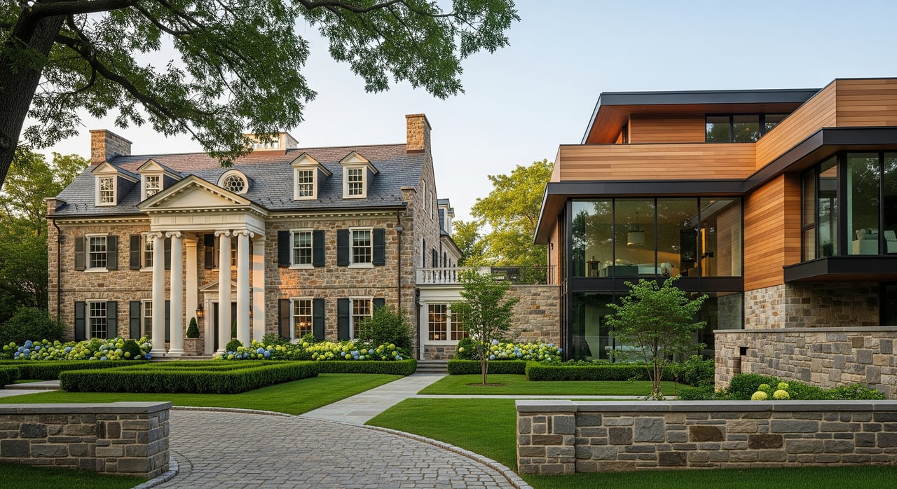 Bryn Mawr: New Construction vs. Historic Homes