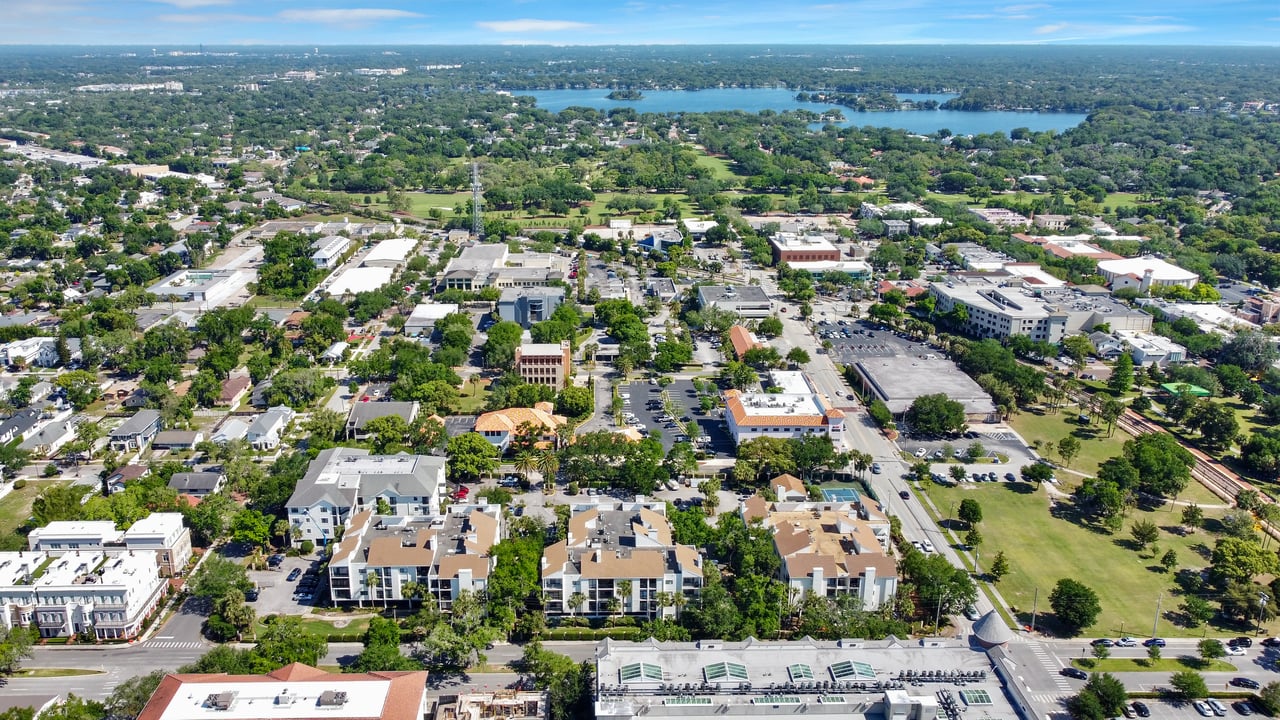 Top Floor Condo at Park West in downtown Winter Park