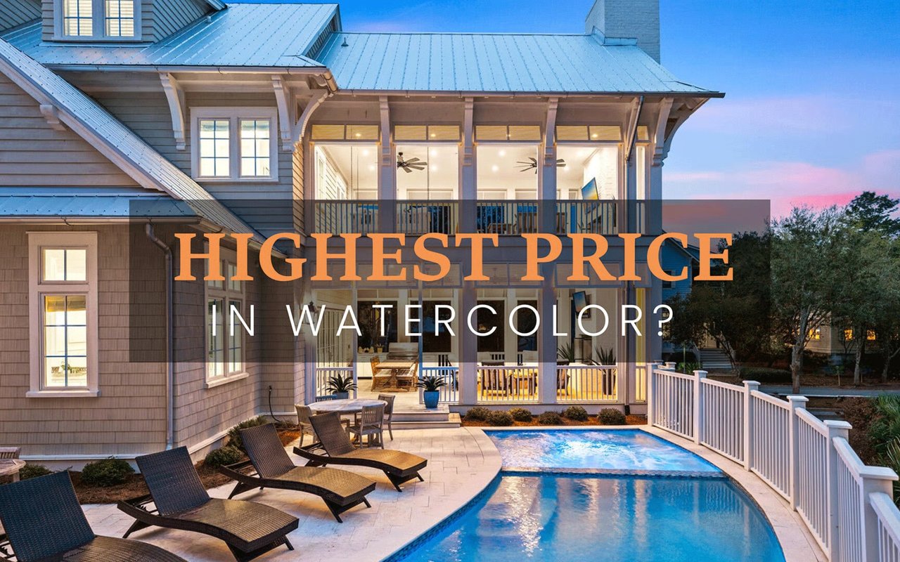 The Story Behind the Record Sale: 11 Dandelion Drive, WaterColor FL