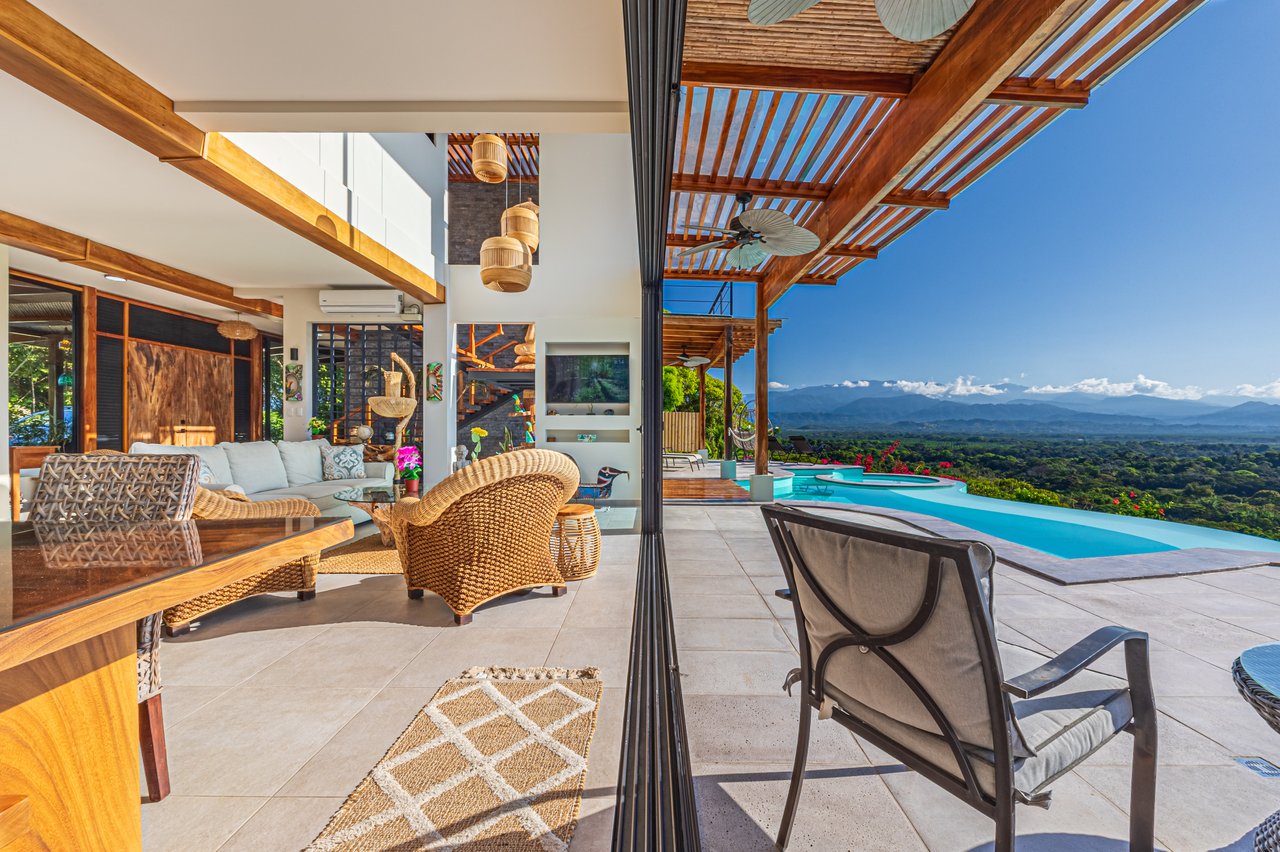 Iconic Luxury Estate with Unmatched Mountain Views | Manuel Antonio Estates
