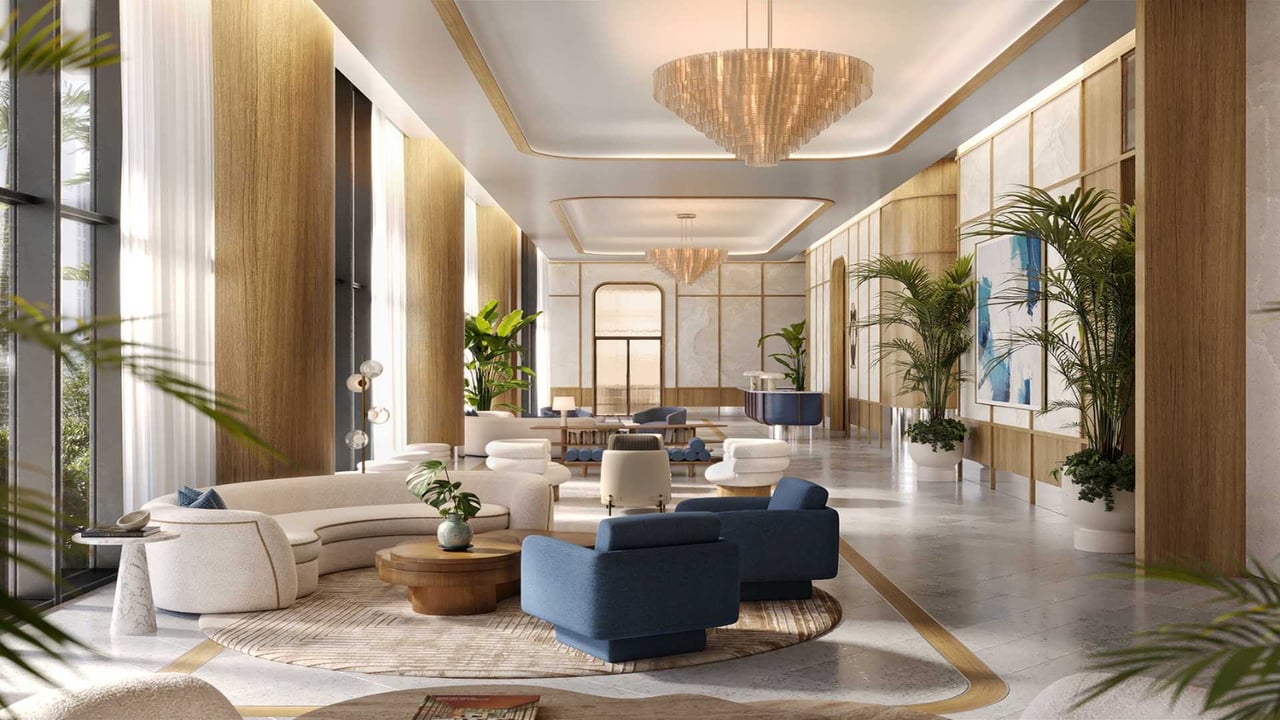 Mr. C Residences lobby