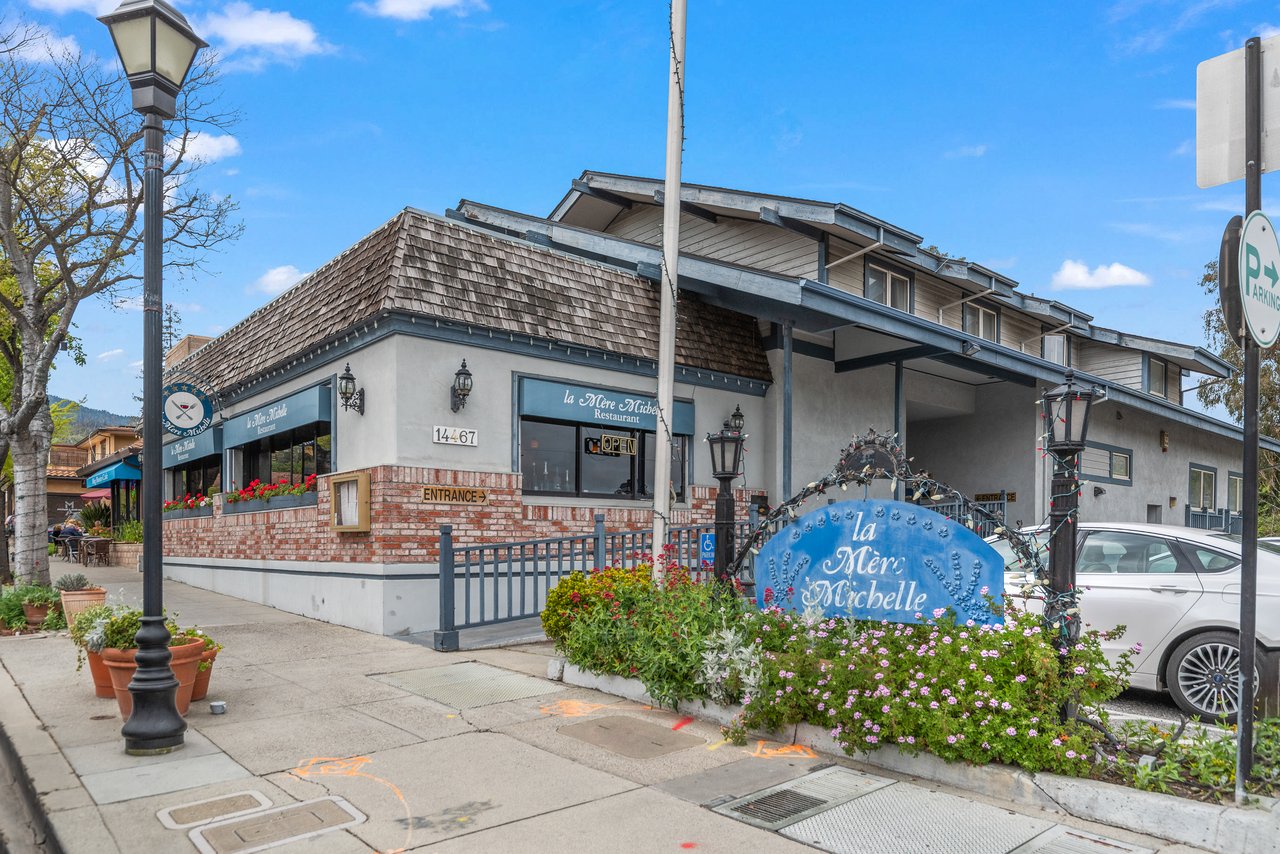 Restaurant Bldg. For Sale in Downtown Saratoga
