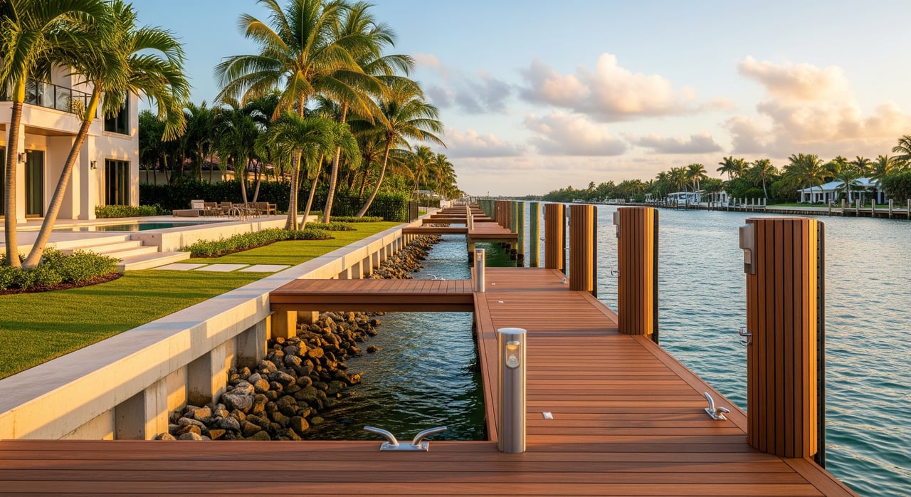 Waterfront Prep in West Palm Beach: Seawall, Dock & Survey