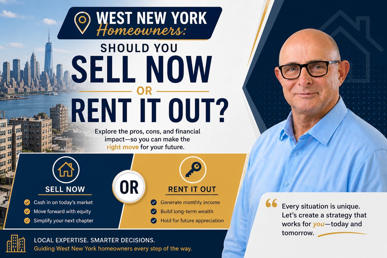 West New York Homeowners: Should You Sell Now or Rent It Out?