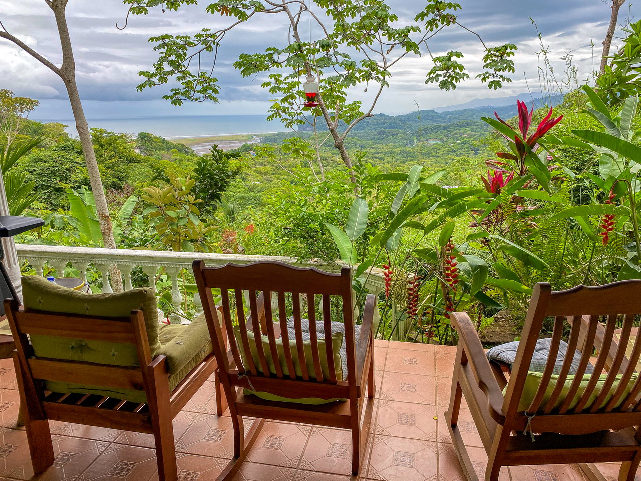 Ocean View Home for Sale in Ojochal with Pool & Jungle Views