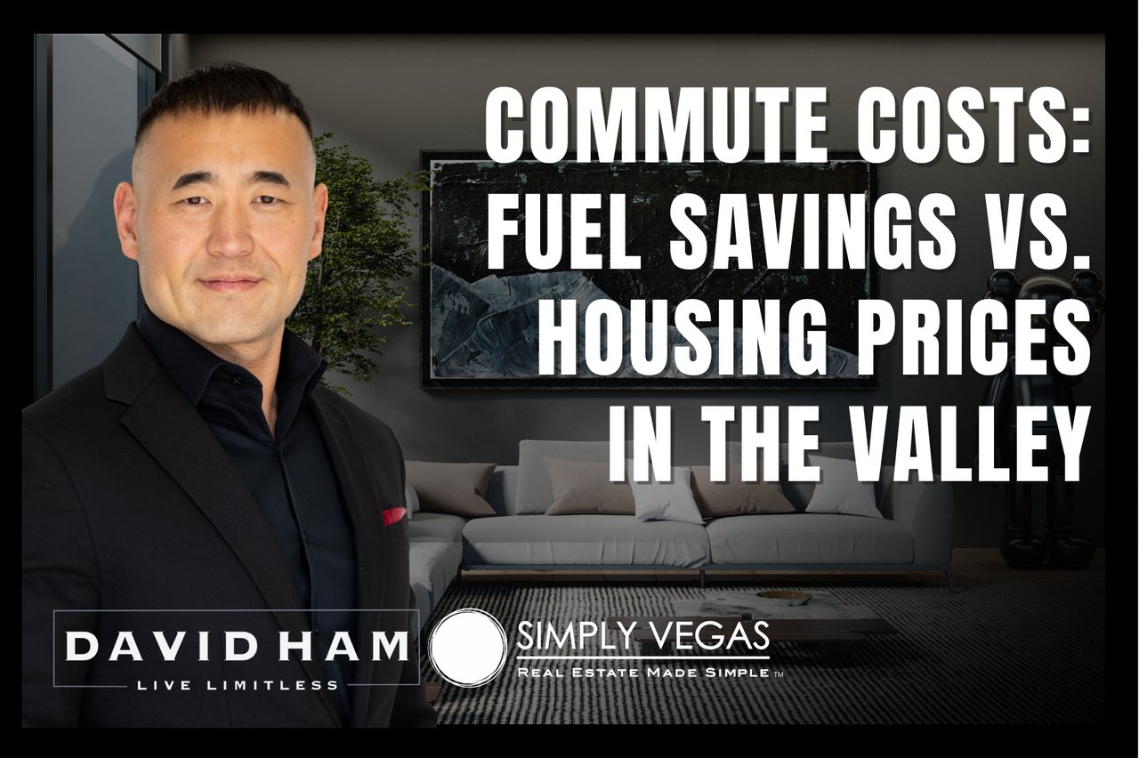 Commute costs and housing prices in the valley graphic featuring David Ham.