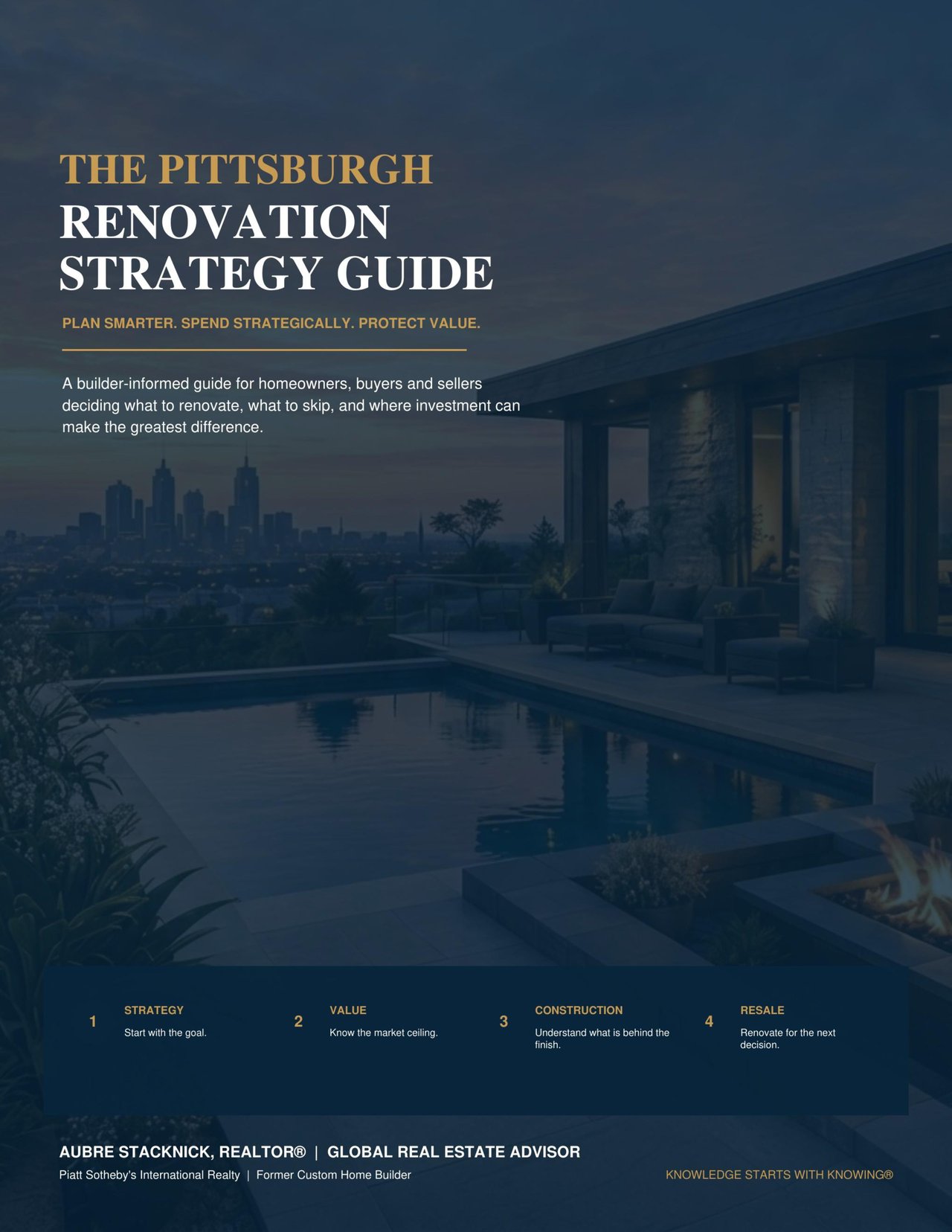 RENOVATION STRATEGY GUIDE