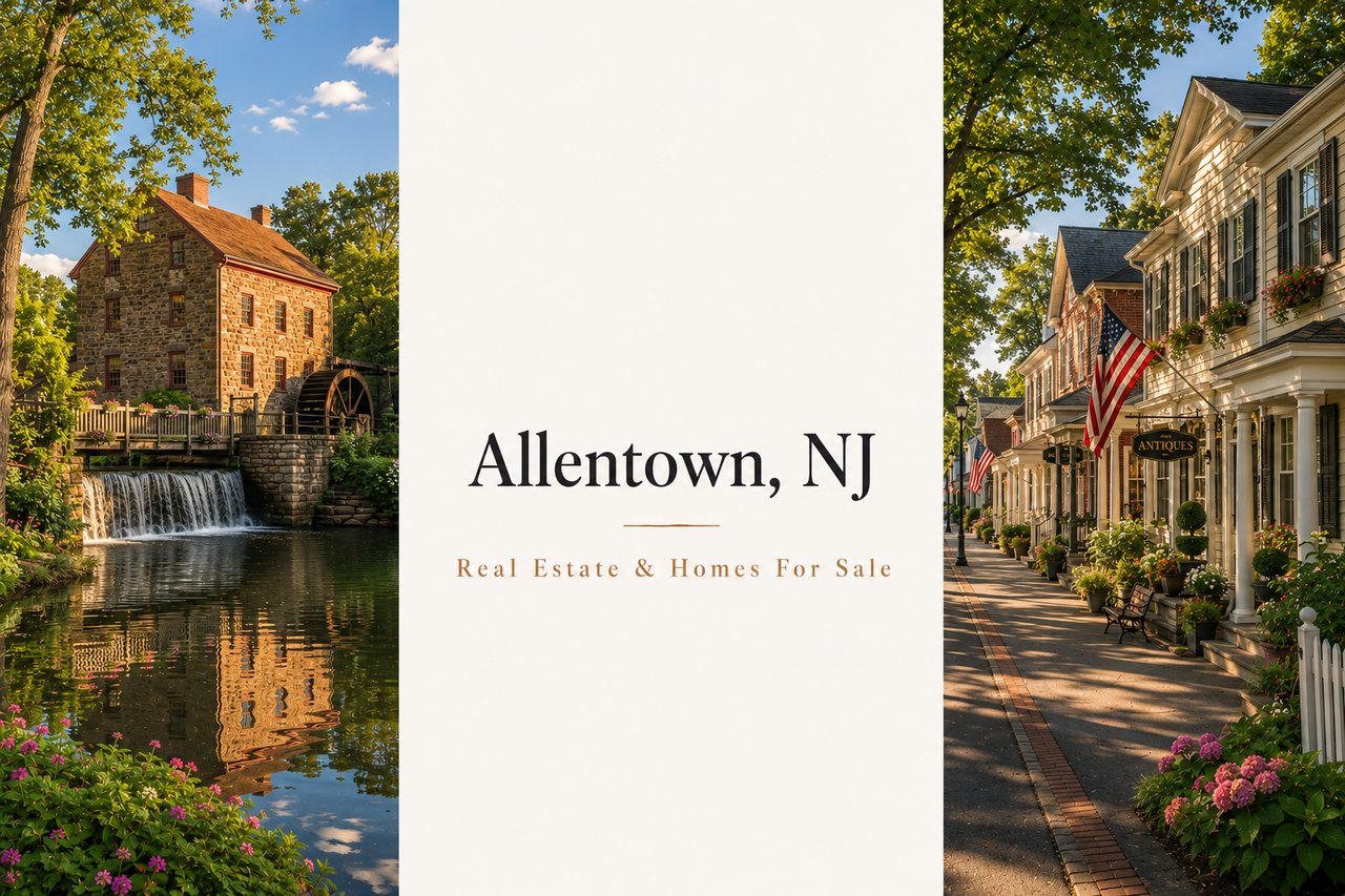 Allentown, NJ | Real Estate and Homes for Sale
