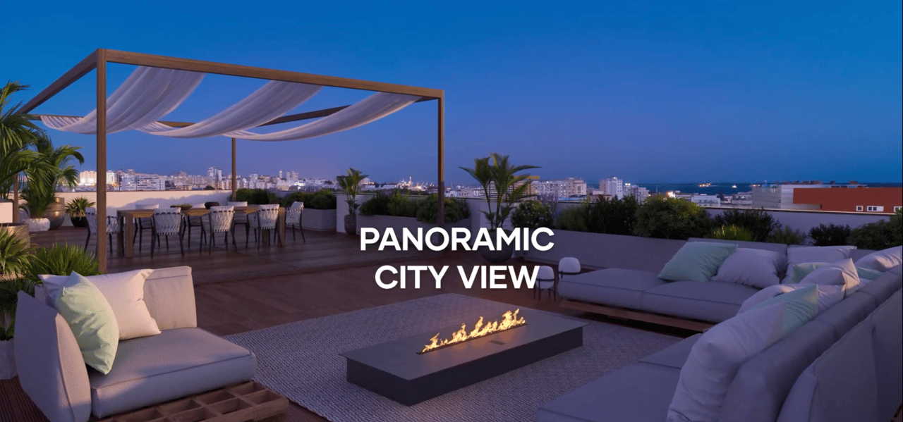 Modern 3-Bedroom Apartment with Expansive Terrace and Garage – Elevated Living in Setúbal, Portugal