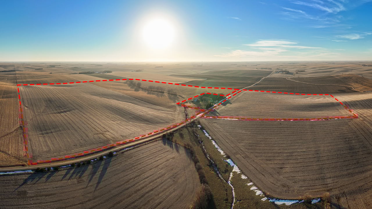 +/- 40 Acres SW 1/4 SW, 8-24-6 Cuming County, Nebraska &  +/- 155 Acres E 1/2 NW 1/4, SW 1/4 NW 1/4 & TL 4, 17-24-6 Cuming County, Nebraska 