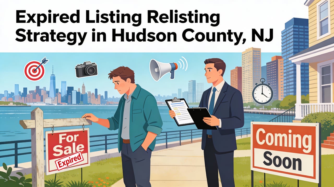 Expired Listing Relisting Strategy in Hudson County, NJ