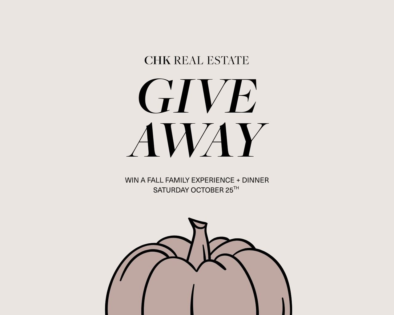 Fall family giveaway