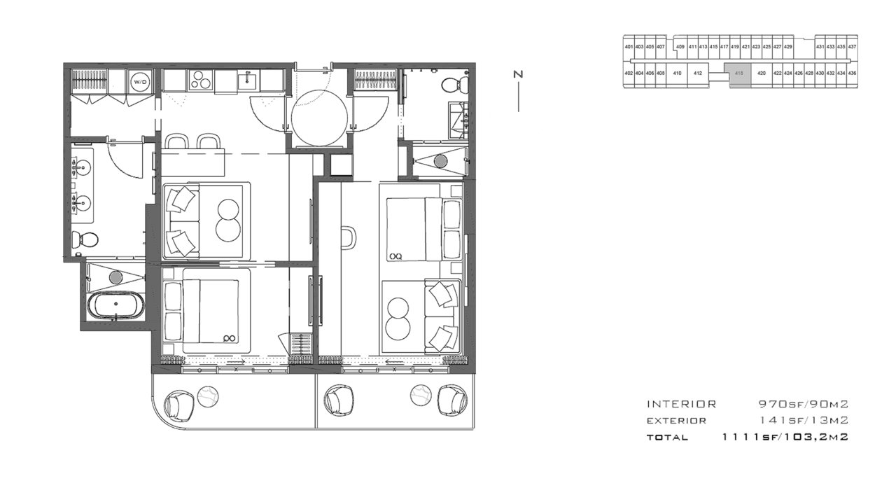 Vida | Two Bedroom