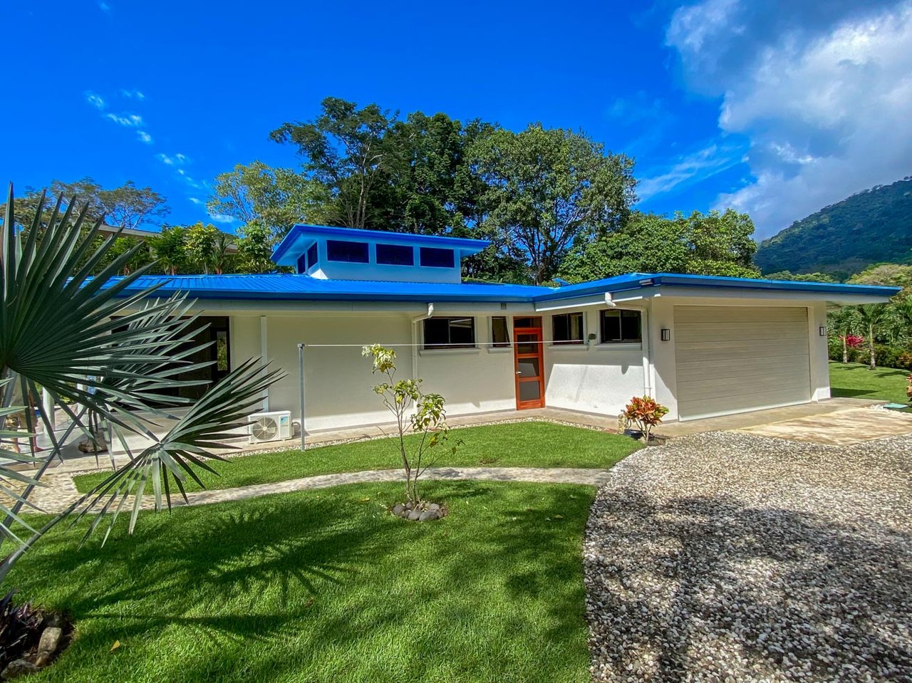 Private 2-Bed Hacienda with Ocean & Mountain Views, Pool & Development Potential in Ojochal