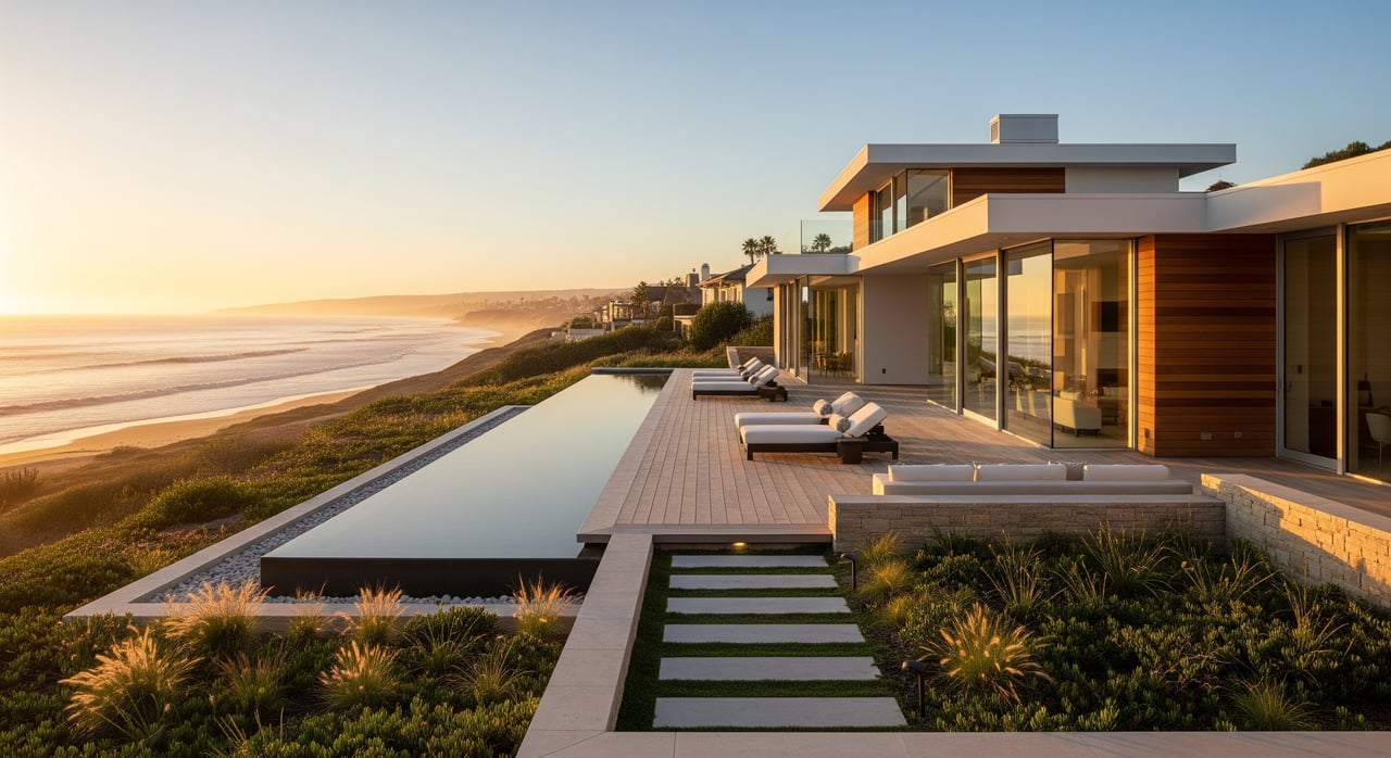 Coastal Modern Architecture In Encinitas
