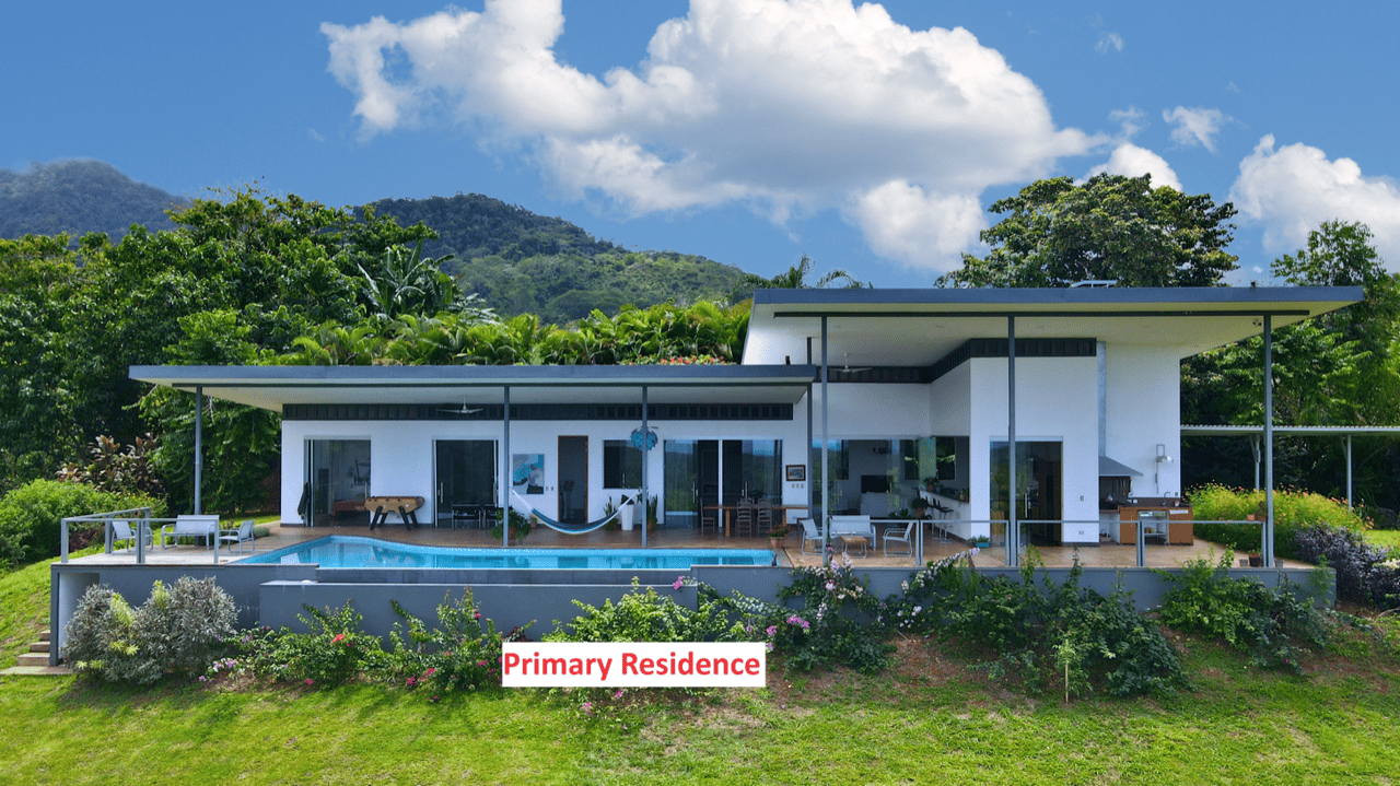 Luxury Ocean View Home with Chic Riverfront Cabins