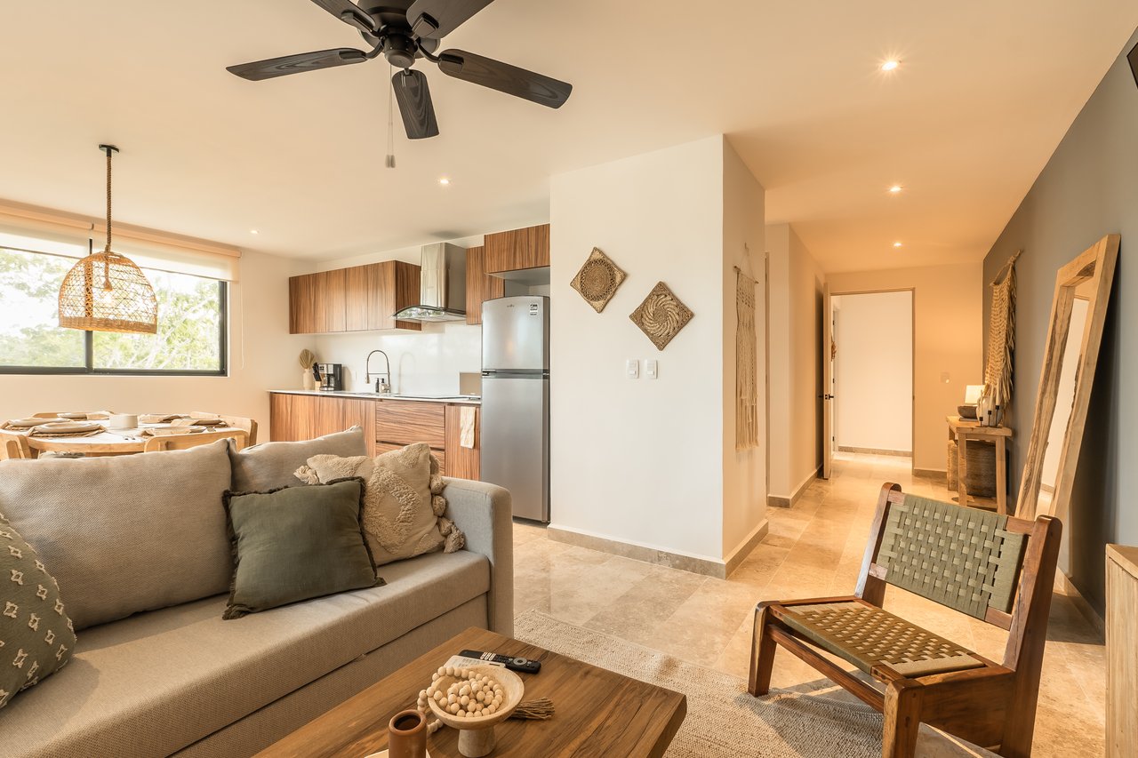 Parques Zama | Charming Furnished 2-Bedroom with Private Jacuzzi 