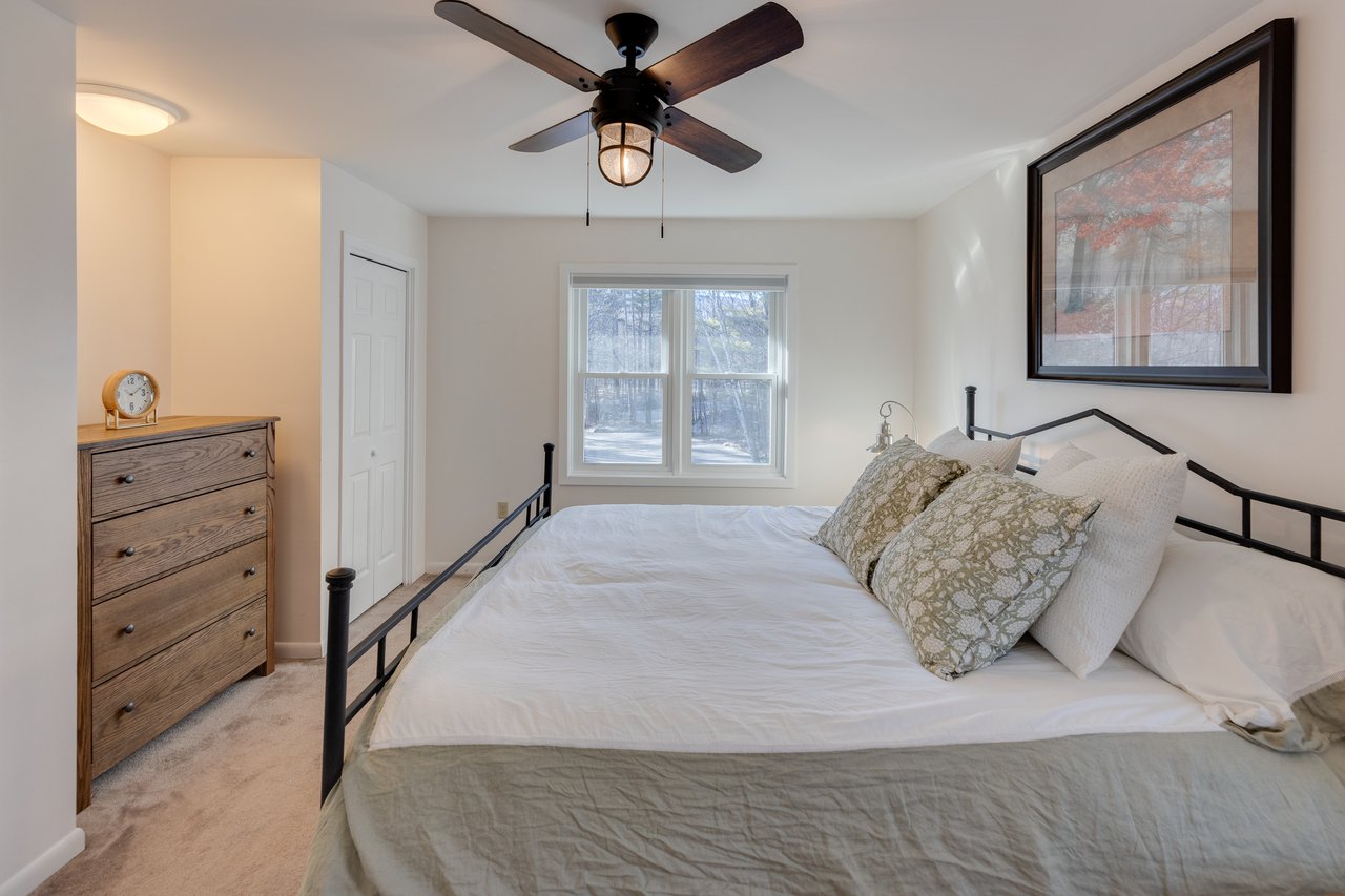 Ski Season Rental with panoramic water and mountain views