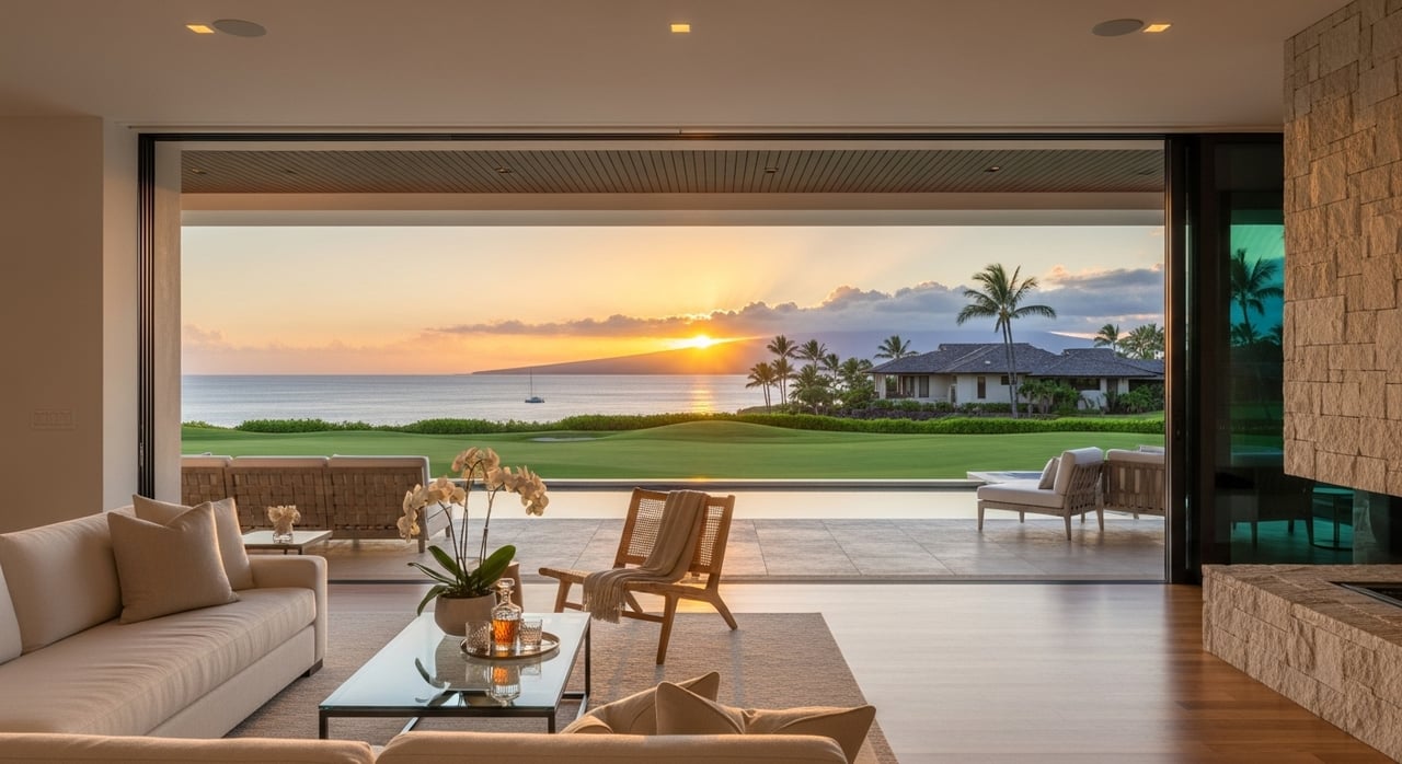 Stage For Sunsets: Showcasing A‑Bay And Golf Views