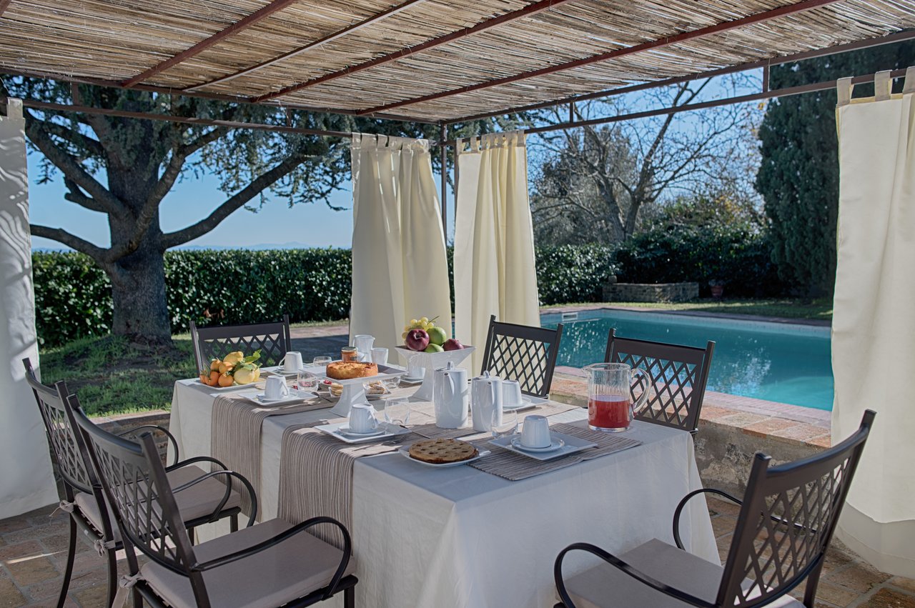 Tuscan Villa With Panoramic Country Views