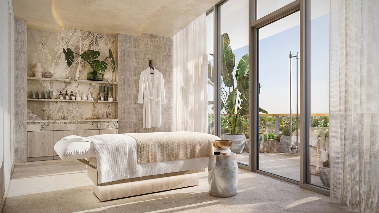 Waldorf Astoria Residences Pompano Beach amenities spa treatment room 