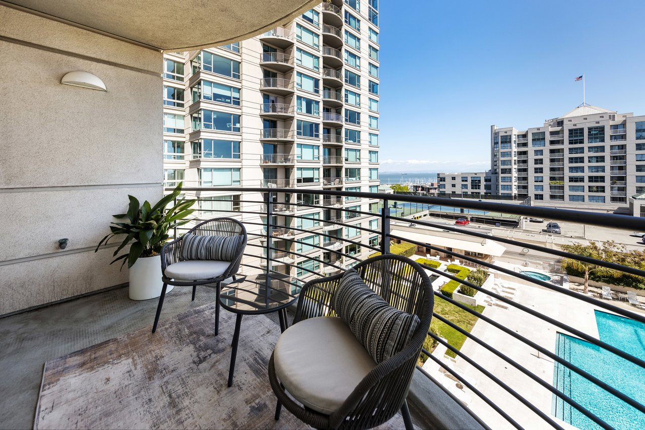 Pool & Bay Views at The Brannan